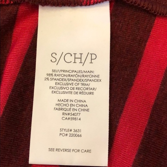 Cabi Striped Peplum Top - Picture 5 of 6